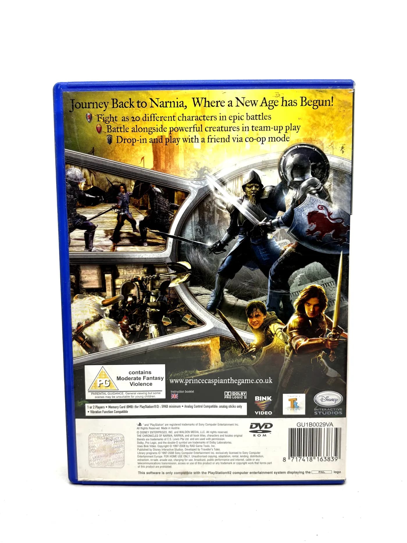 The Chronicles of Narnia Prince Caspian PS2