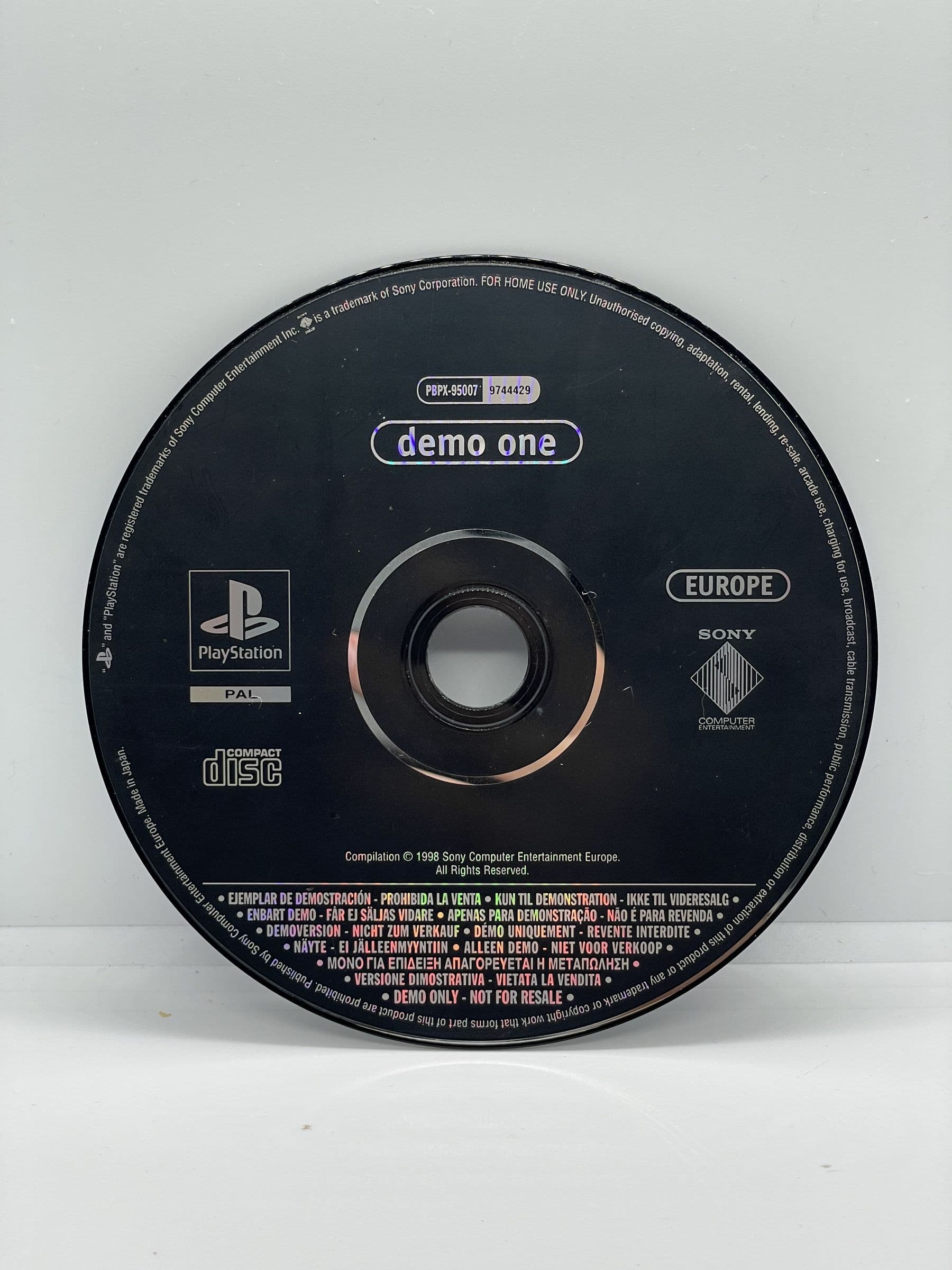 Demo One PS1 (CD)