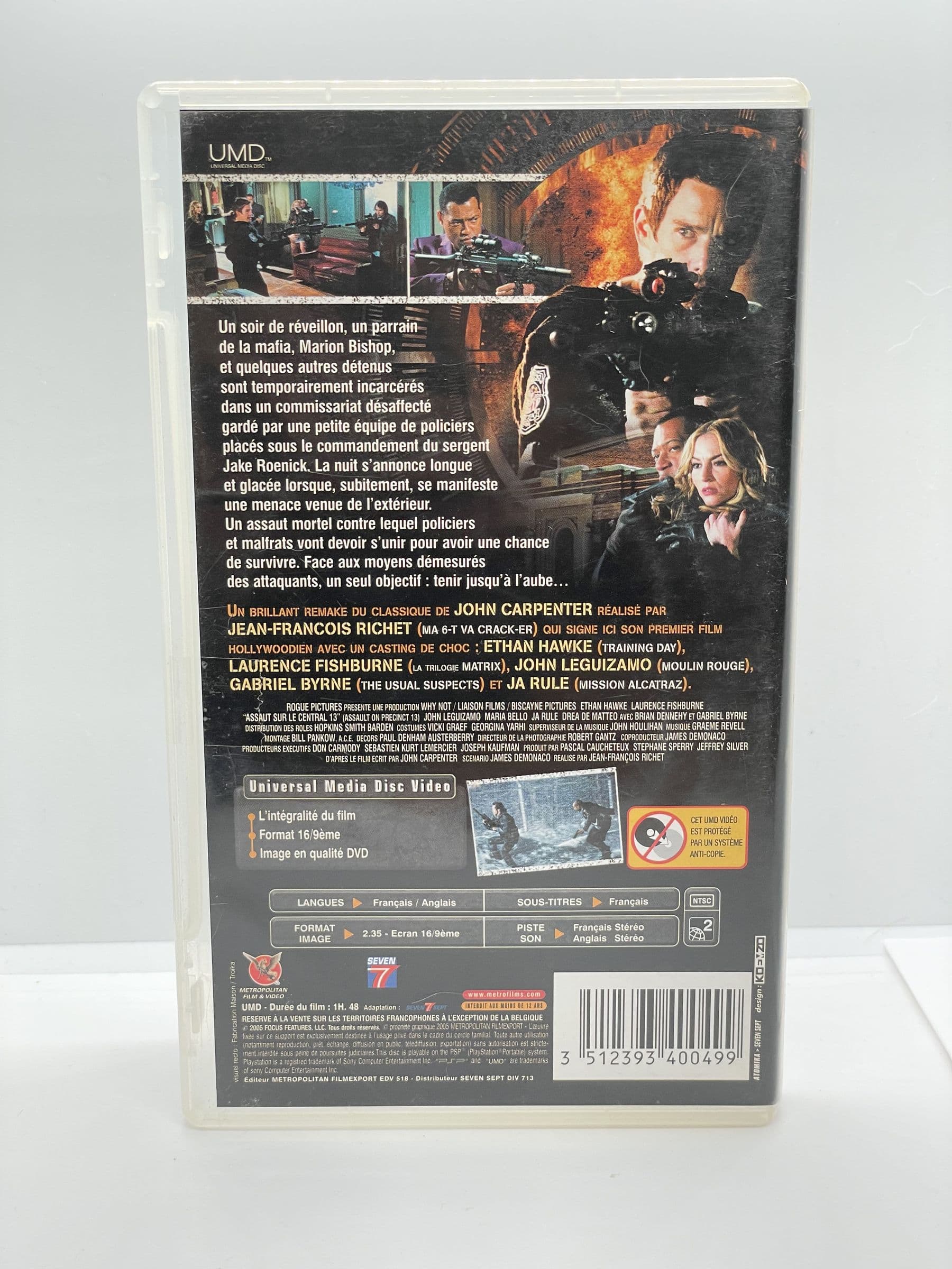 Assault on Precinct 13 PSP Video