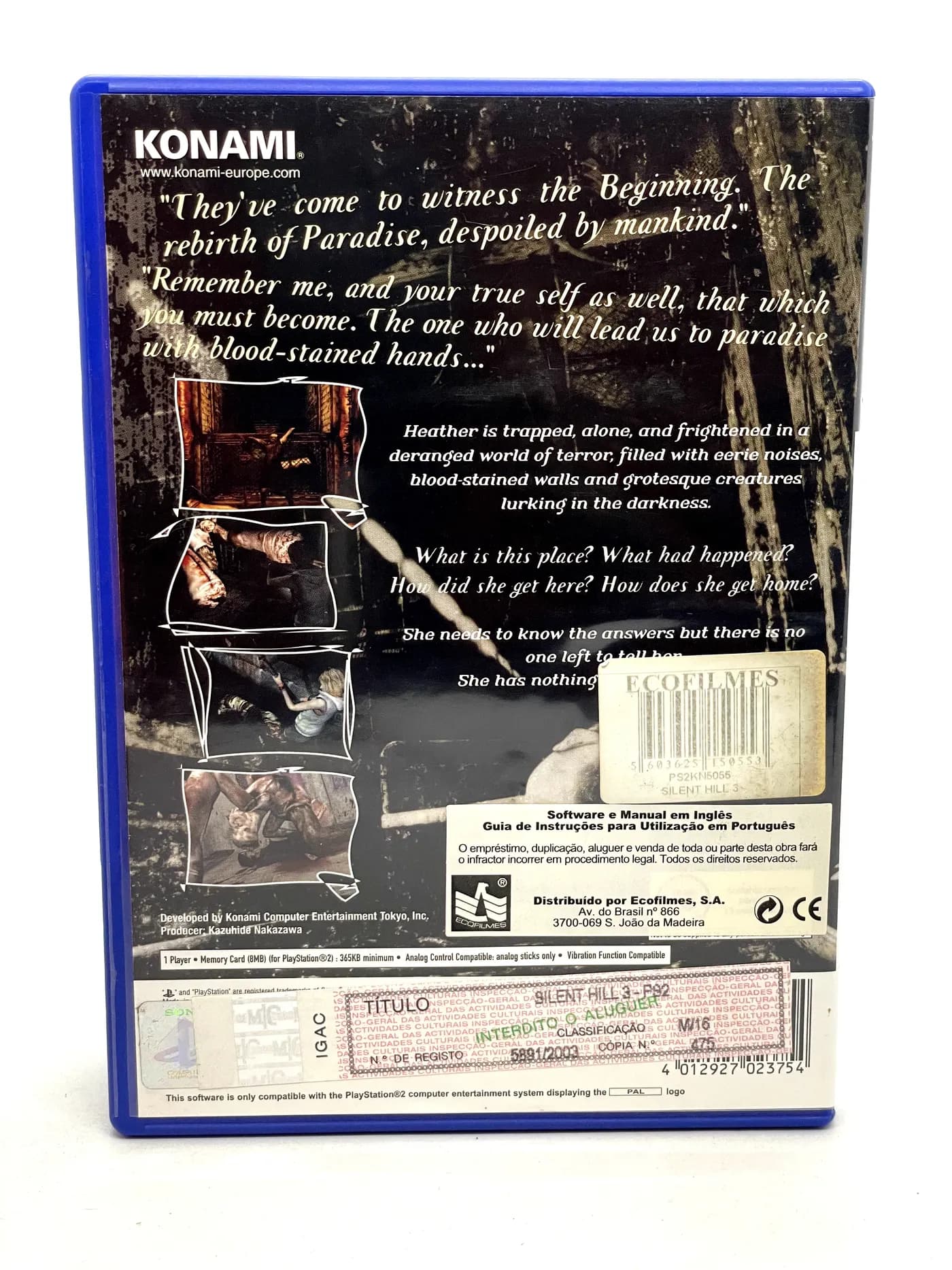 Silent Hill 3 PS2