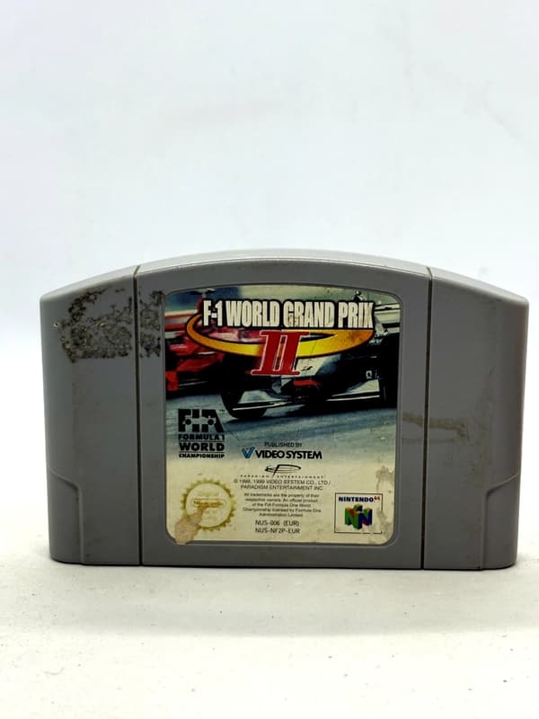F-1 World Grand Prix II Nintendo 64 (game only)