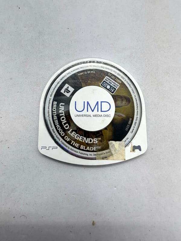 Untold Legends Brotherhood of the Blade PSP (game only)