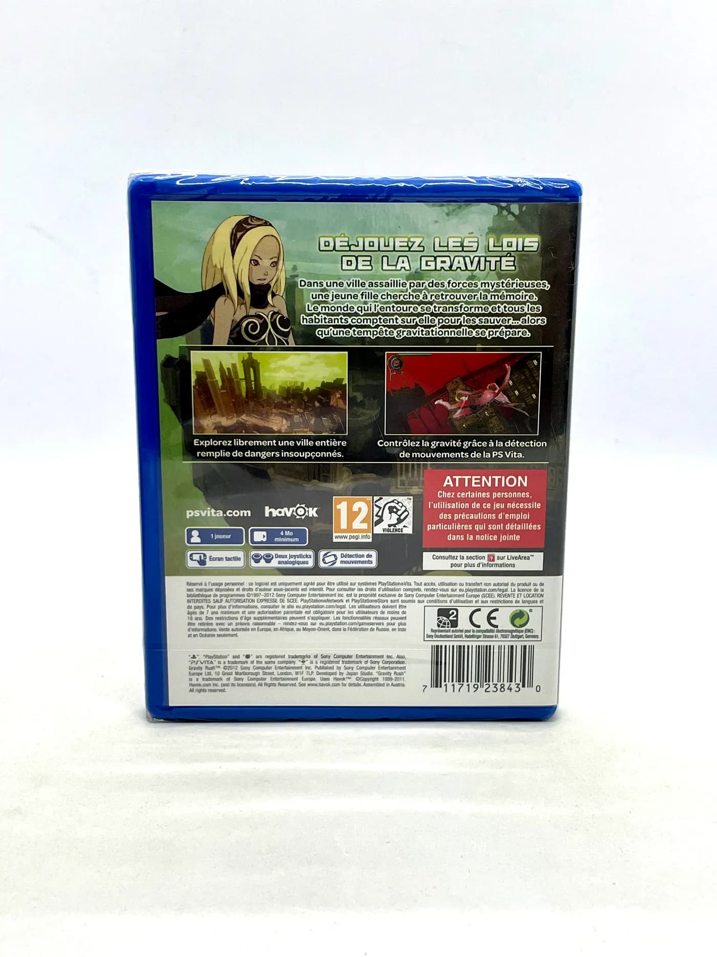 Gravity Rush PS Vita (New & Sealed)