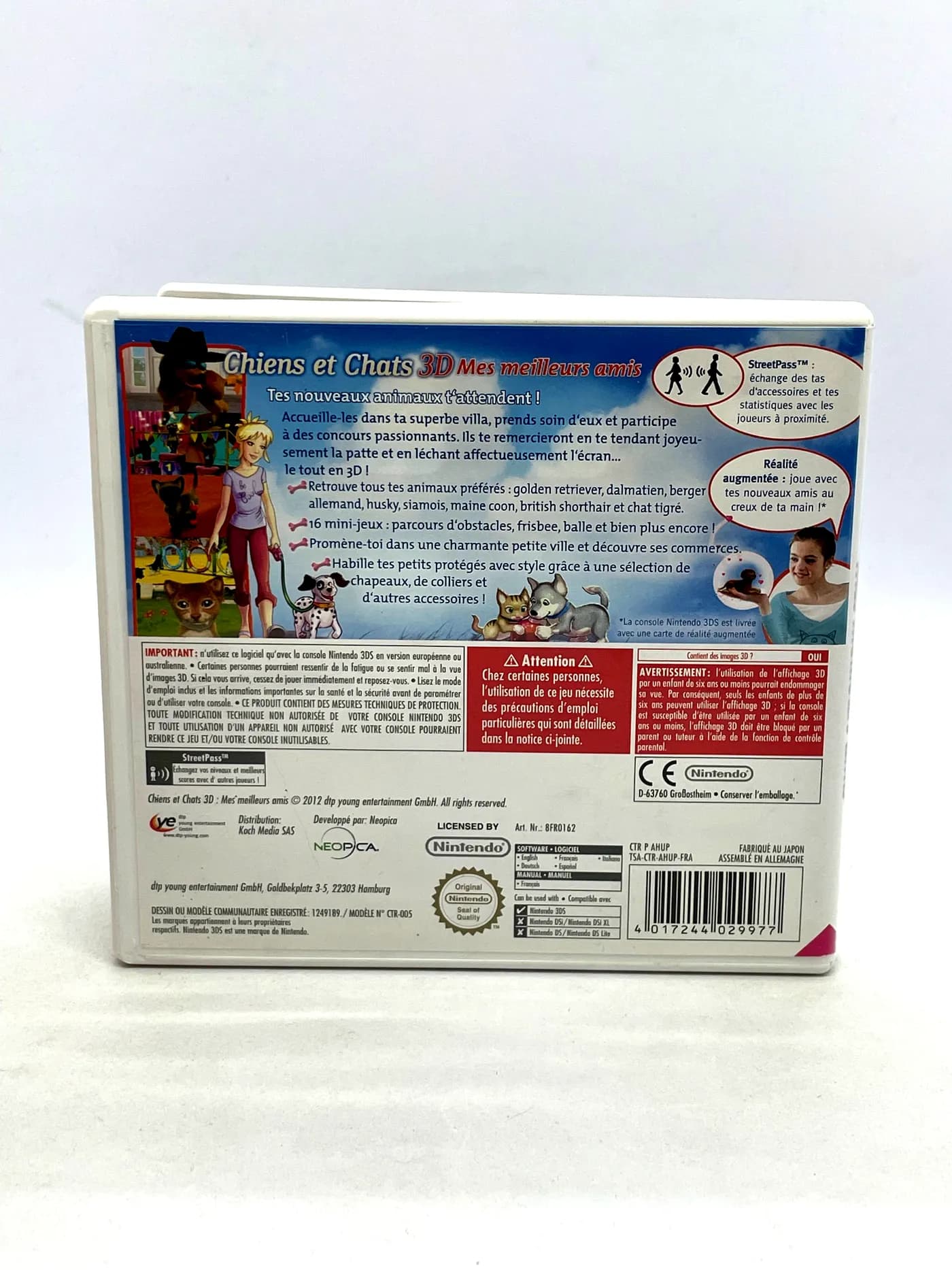 Cats & Dogs 3D Nintendo 3DS