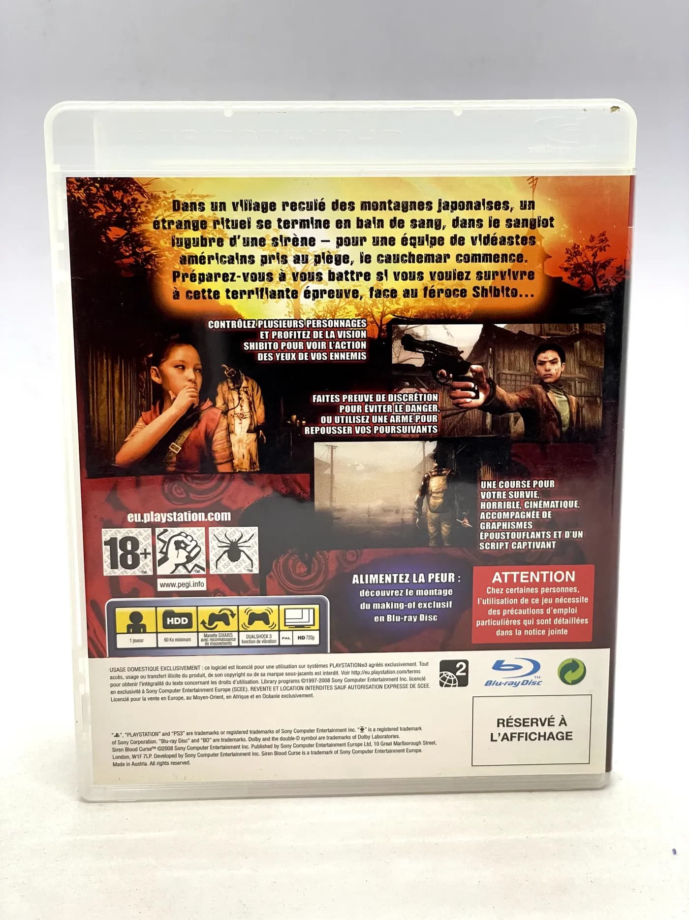 Siren Blood Curse PS3 (Promo)