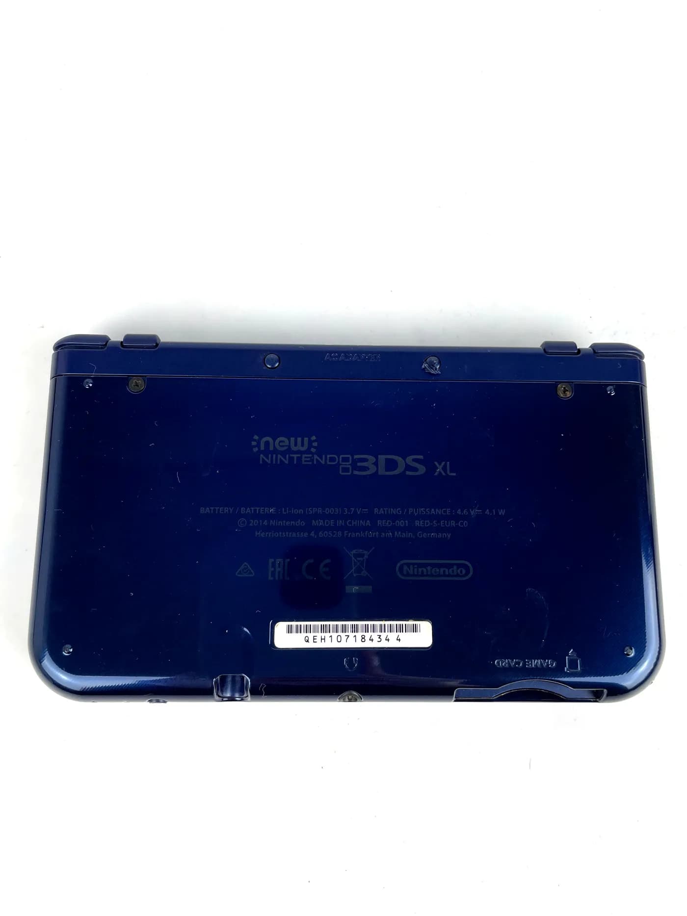 New Nintendo 3DS XL Metallic Blue Console Kit (IPS Top)