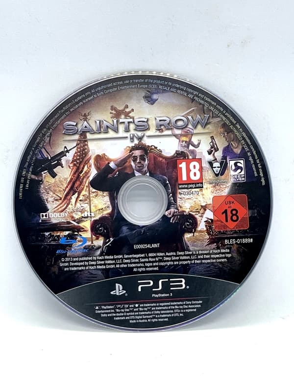 Saint's Row IV PS3 (game only)