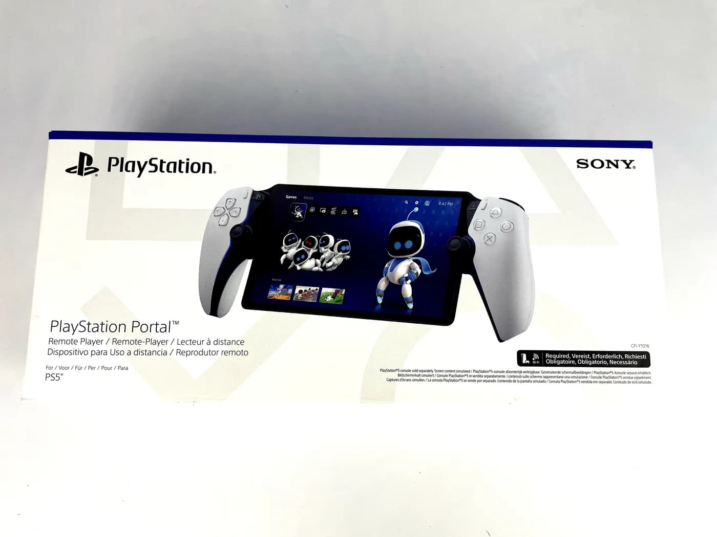 SONY PlayStation Portal Streaming Player Black and White
