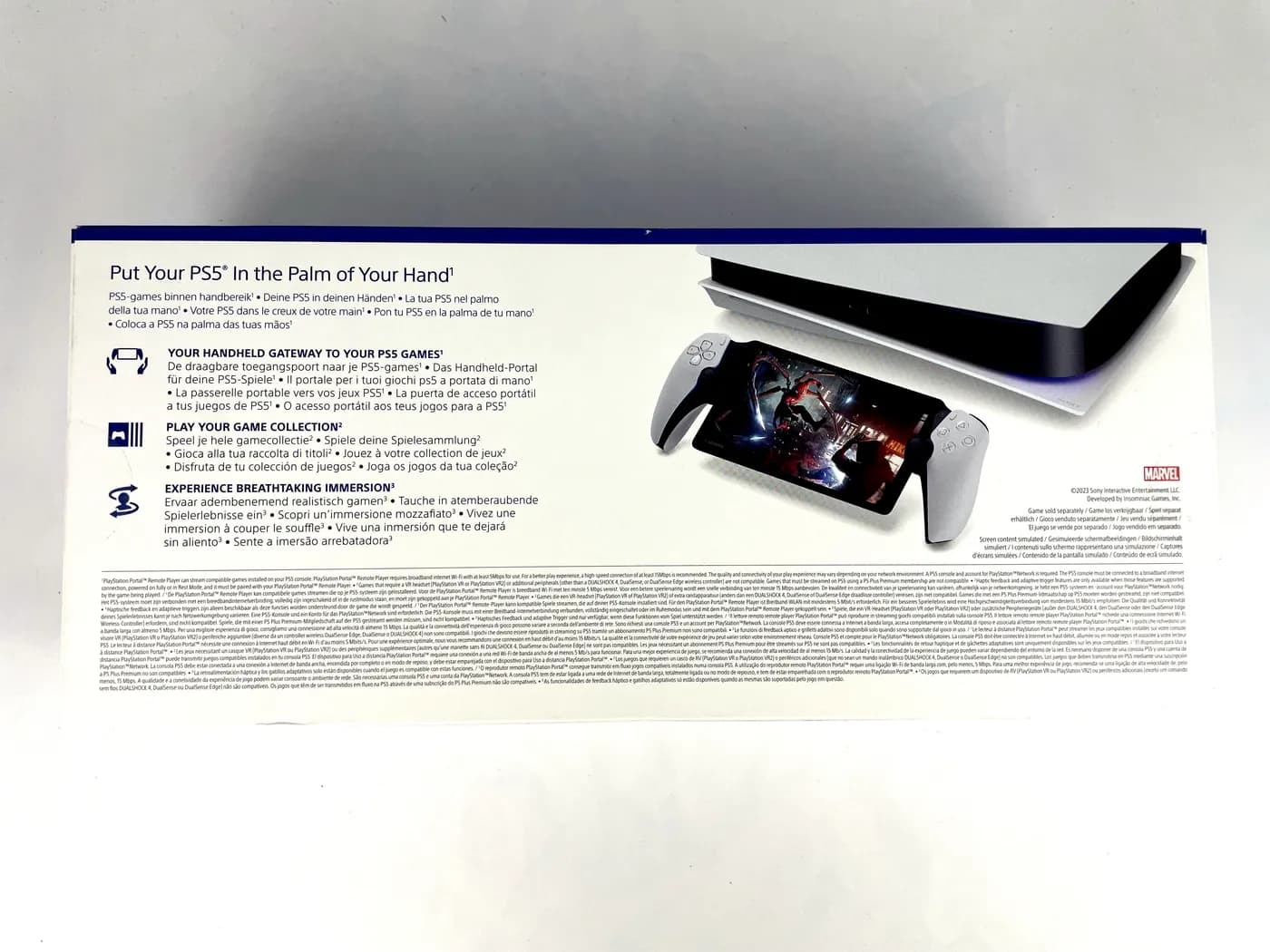 SONY PlayStation Portal Streaming Player Black and White