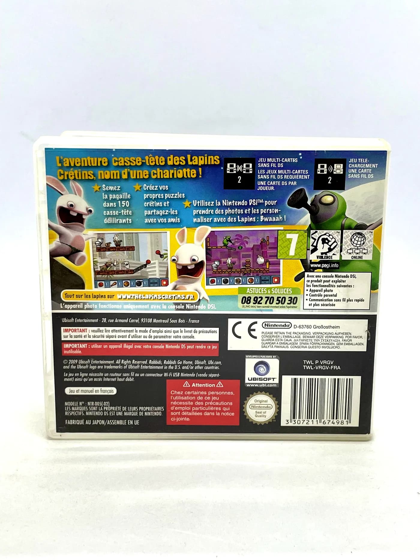 Rabbids Go Home Nintendo DS