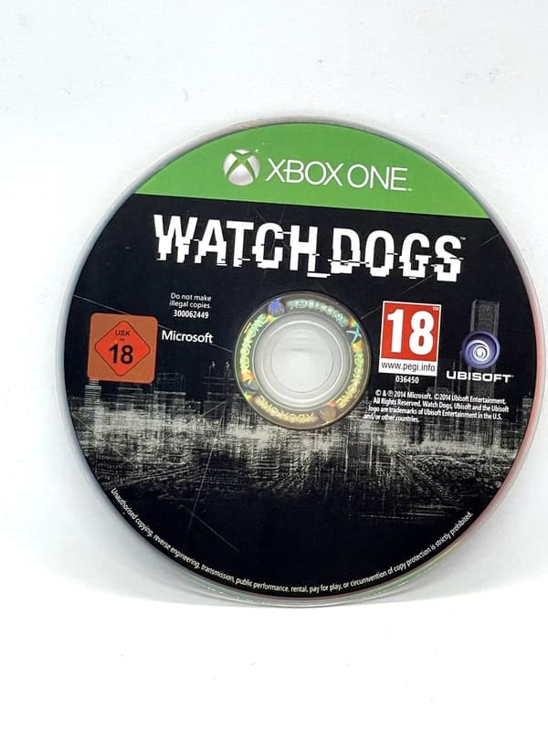 Watch Dogs Xbox One (game only)