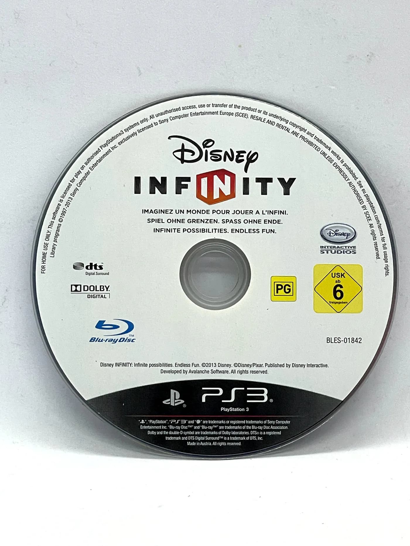 Disney Infinity PS3 (sama gra)