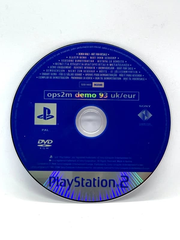 Official PlayStation 2 Magazine Demo 93 PS2 (game only)