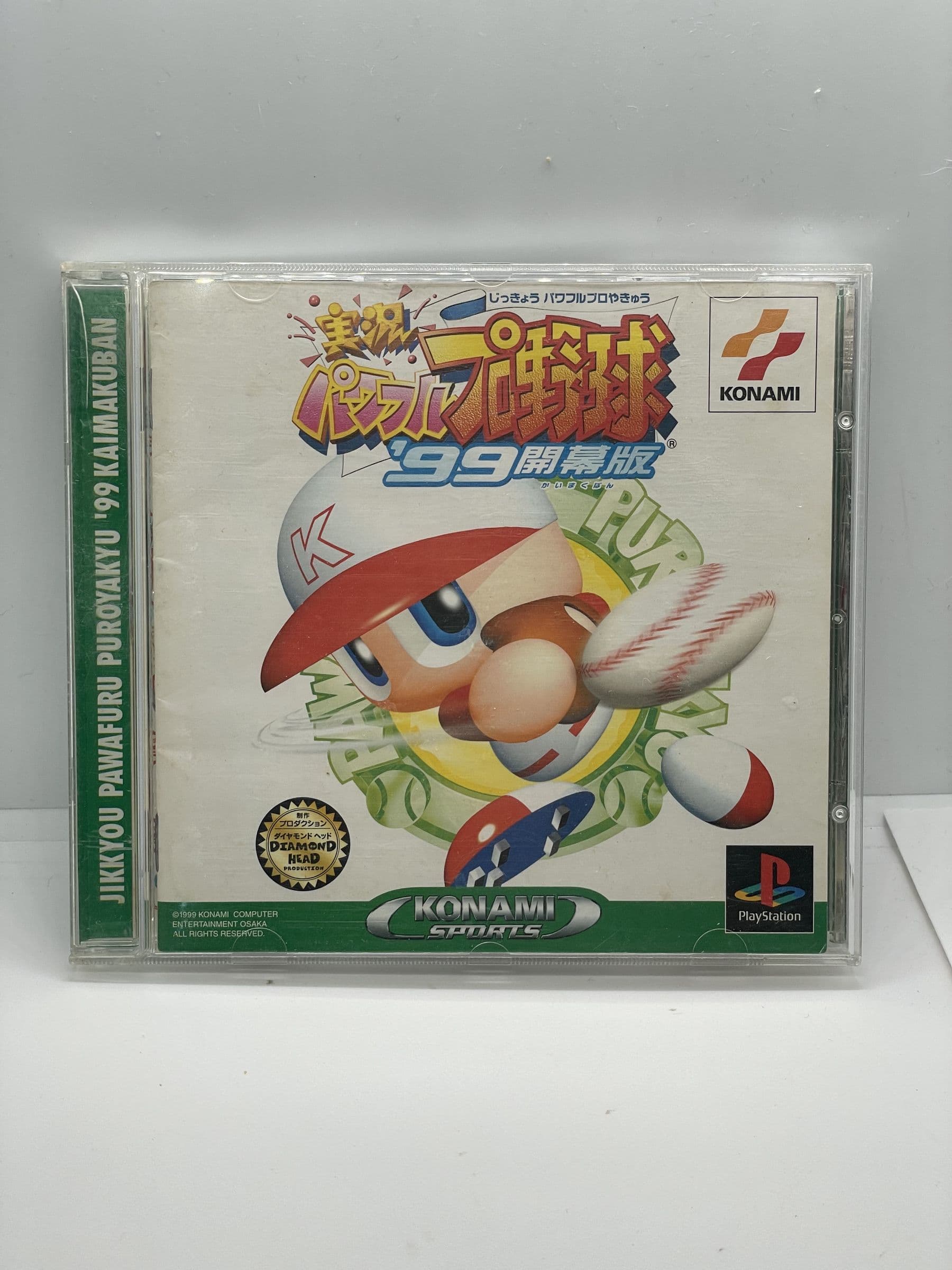 Jikkyou Powerful Pro Yakyuu '99: Kaimakuban PS1 NTSC-J