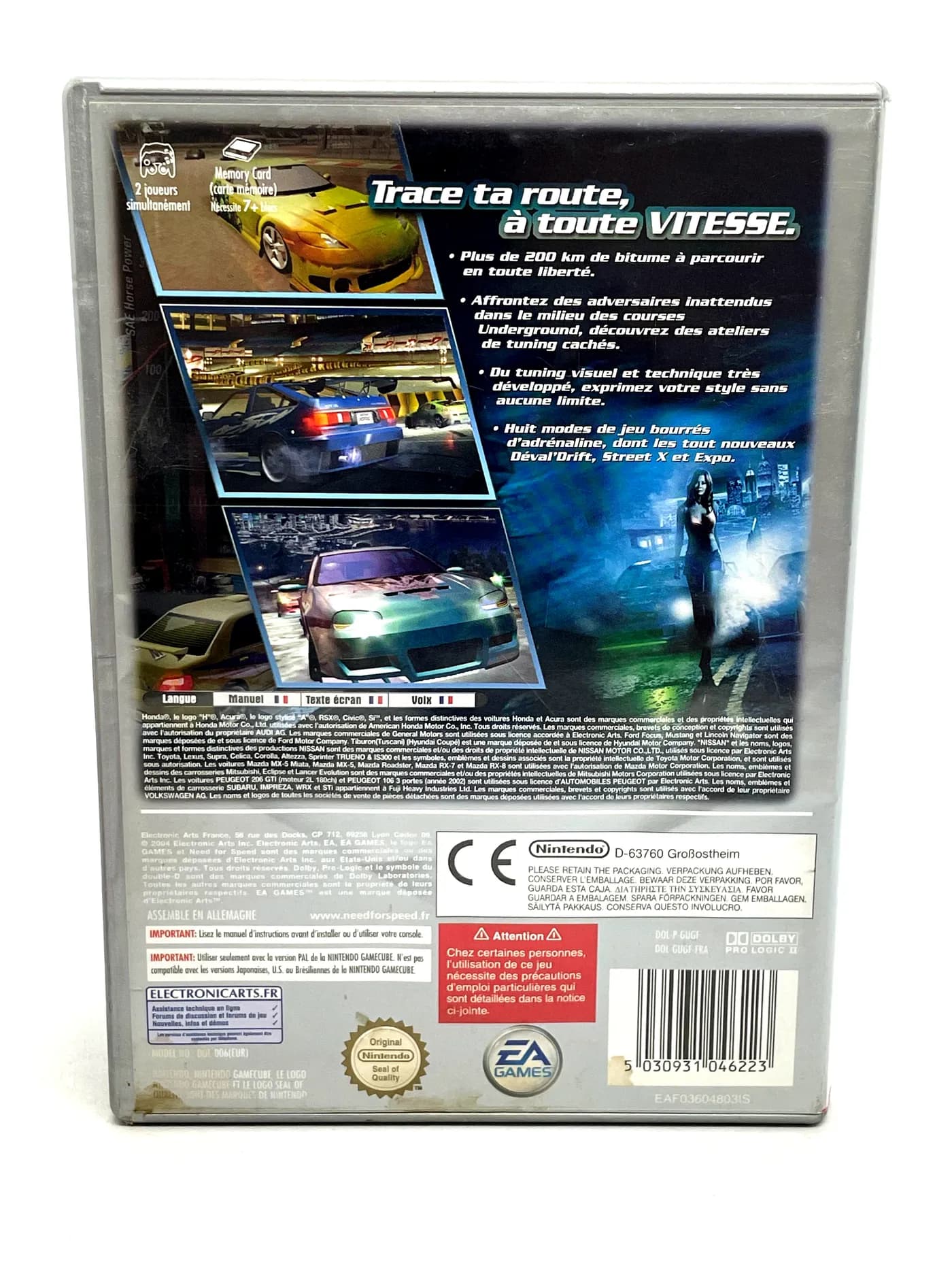 Need for Speed Underground 2 Nintendo GameCube (FR)