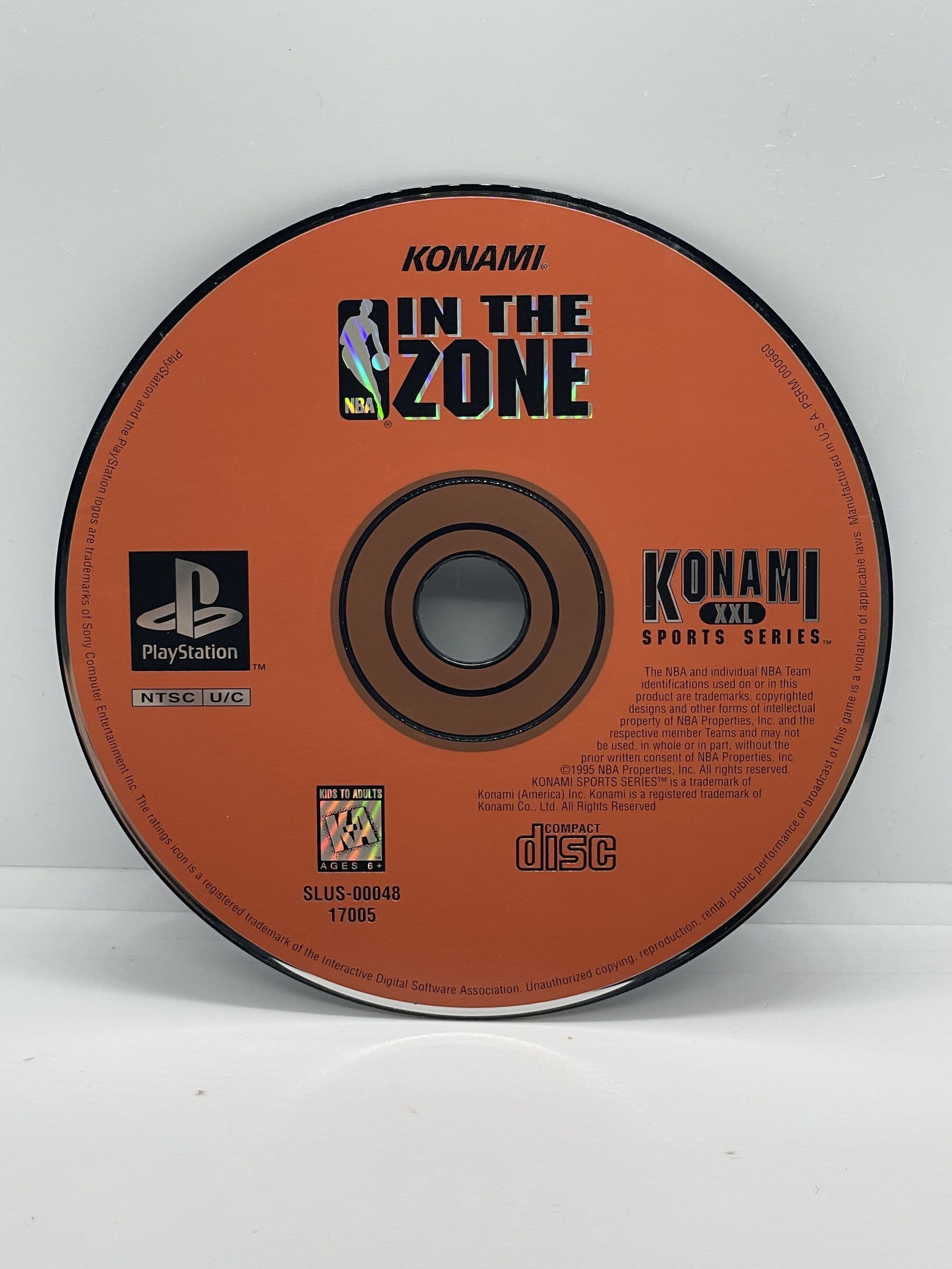 NBA in the Zone PS1 NTSC-U (CD)