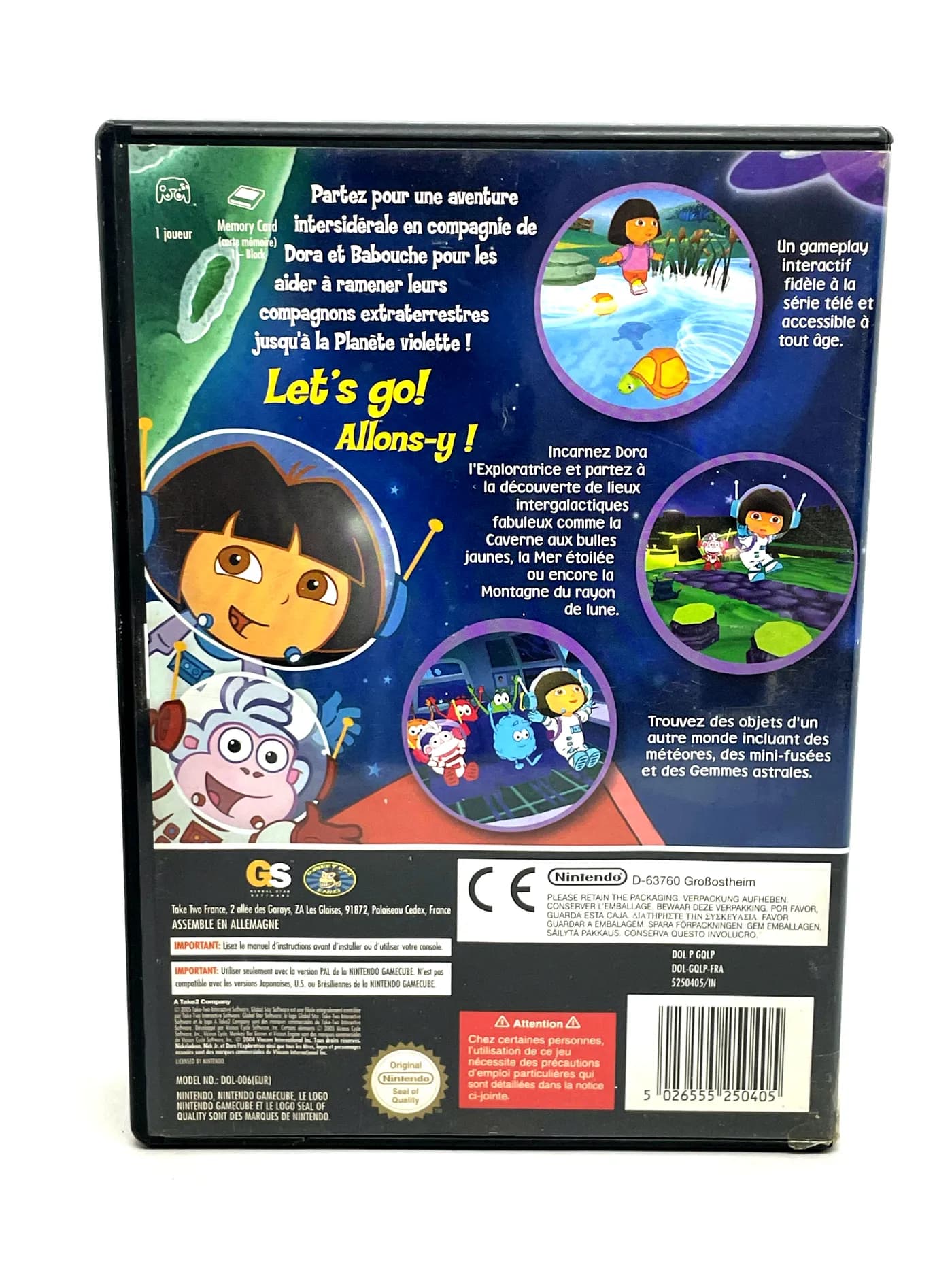 Dora The Explorer Journey to the Purple Planet Nintendo GameCube
