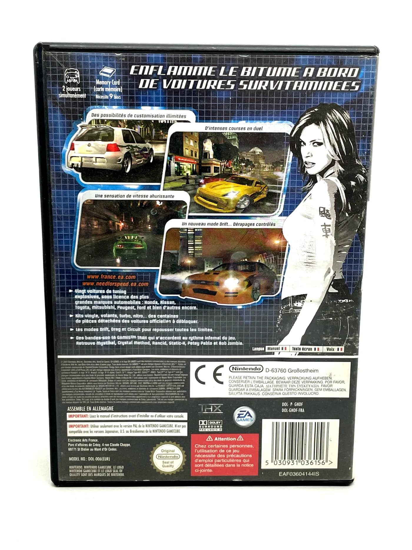 Need for Speed Underground Nintendo GameCube (FR)