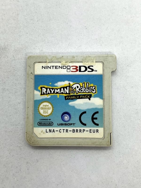Rayman and Rabbids Family Pack Nintendo 3DS (game only)