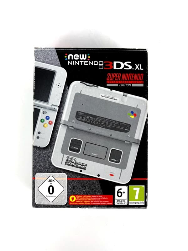 New Nintendo 3DS XL Super Nintendo Edition Console Complete