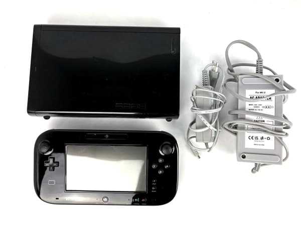 Nintendo Wii U Black Console Set