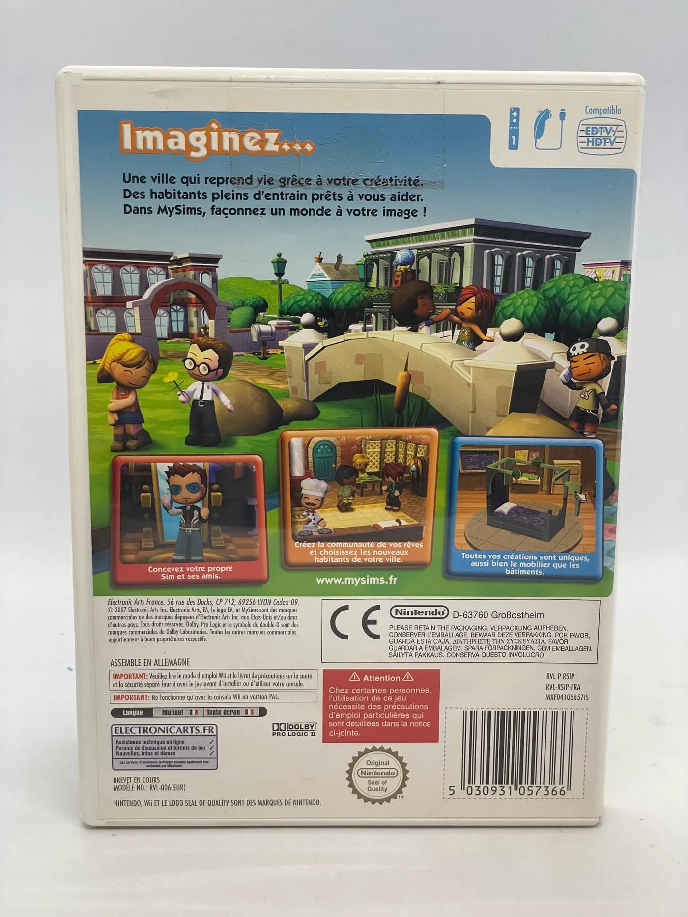 My Sims Nintendo Wii