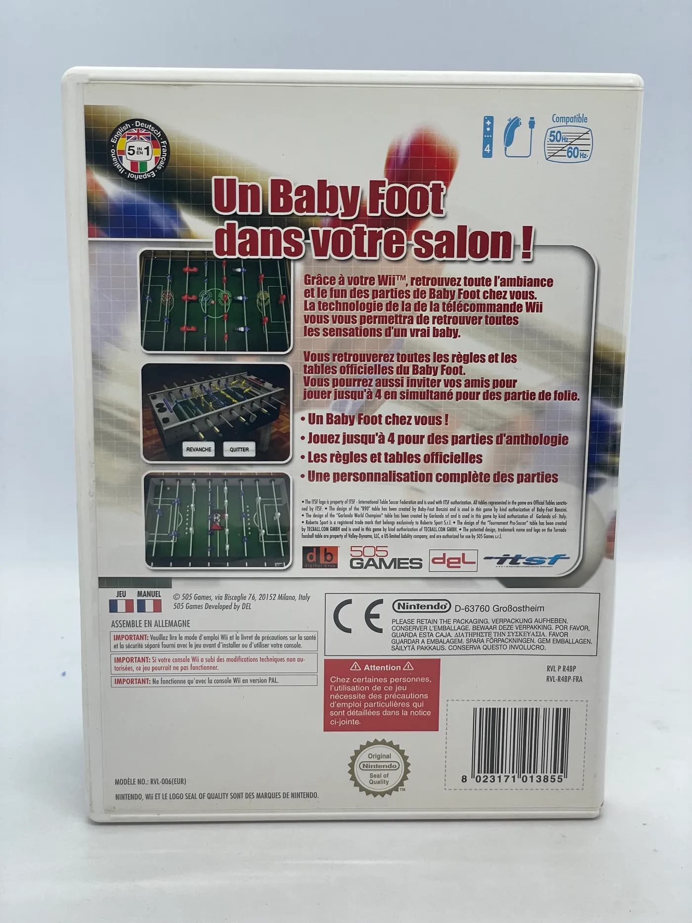 Baby Foot Nintendo Wii