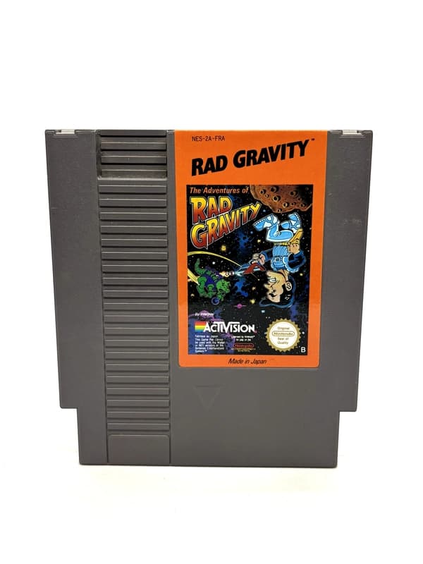Rad Gravity NES (game itself)