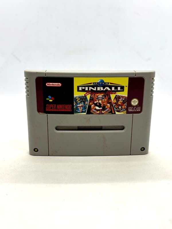 Super Pinball Behind the Mask SNES (game only) (FR)