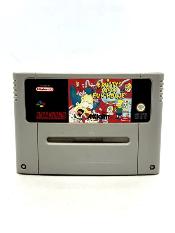 Krusty's Super Fun House SNES (game only) (FR)