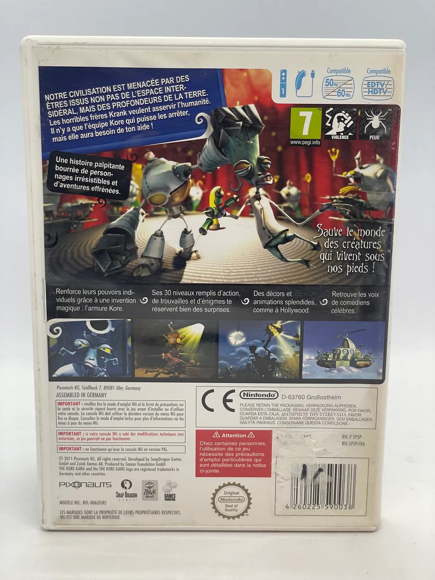 The Kore Gang Outvasion from Inner Earth Nintendo Wii