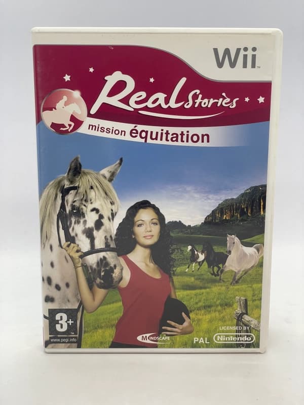 Real Stories Mission Equitation Nintendo Wii (FR)