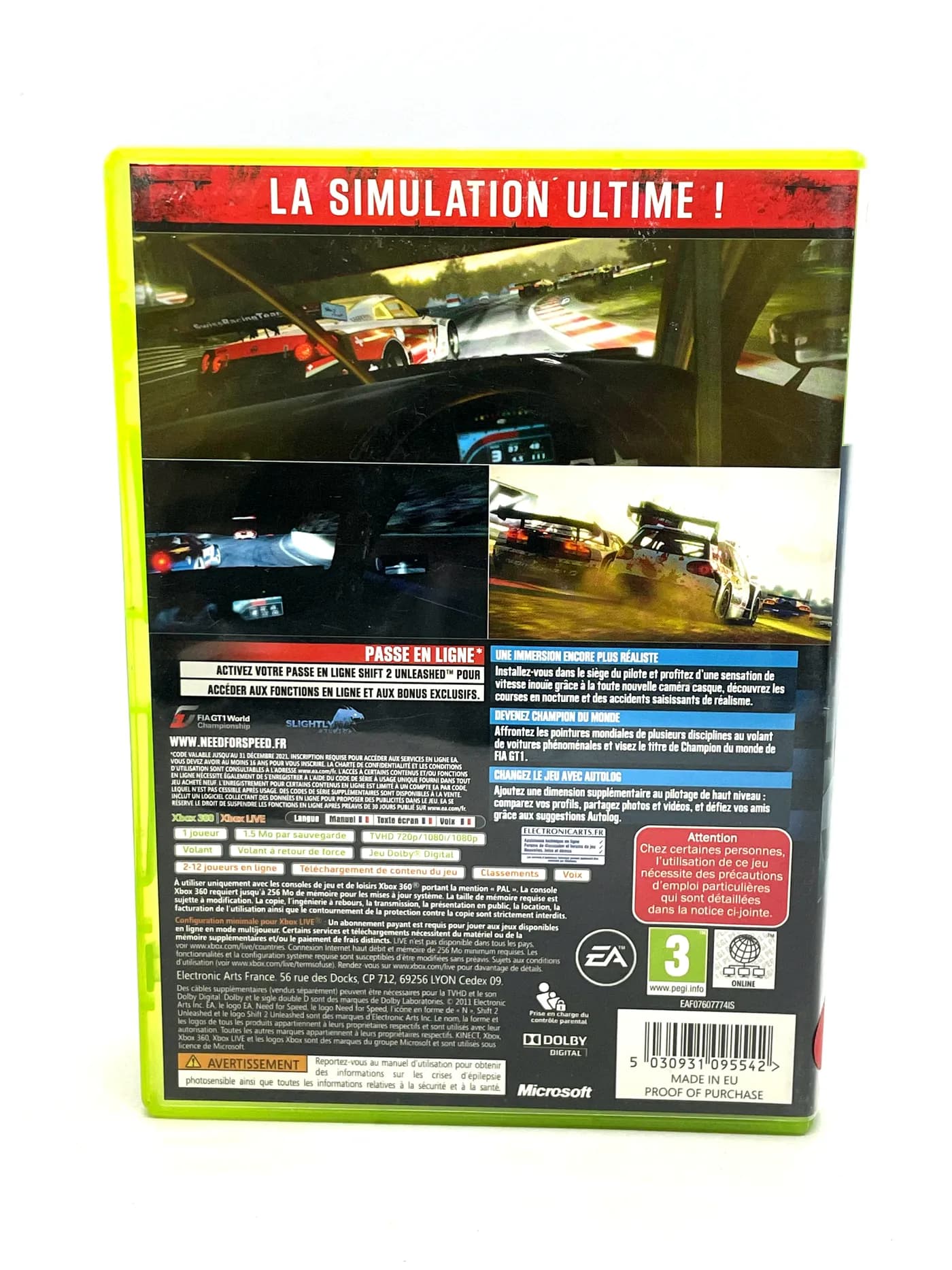 SHIFT 2 Unleashed Xbox 360