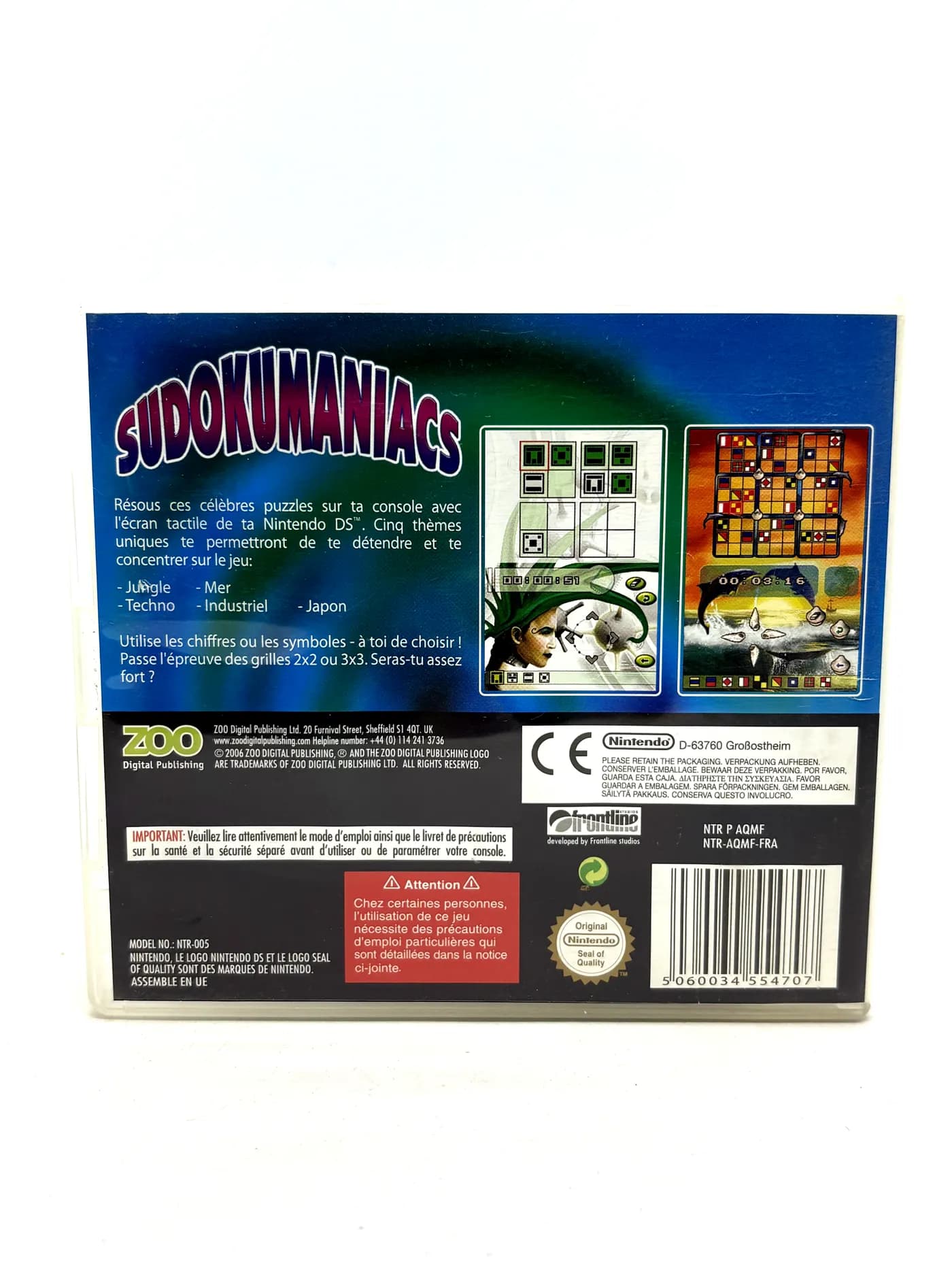 Sudokumaniacs Nintendo DS (FR)