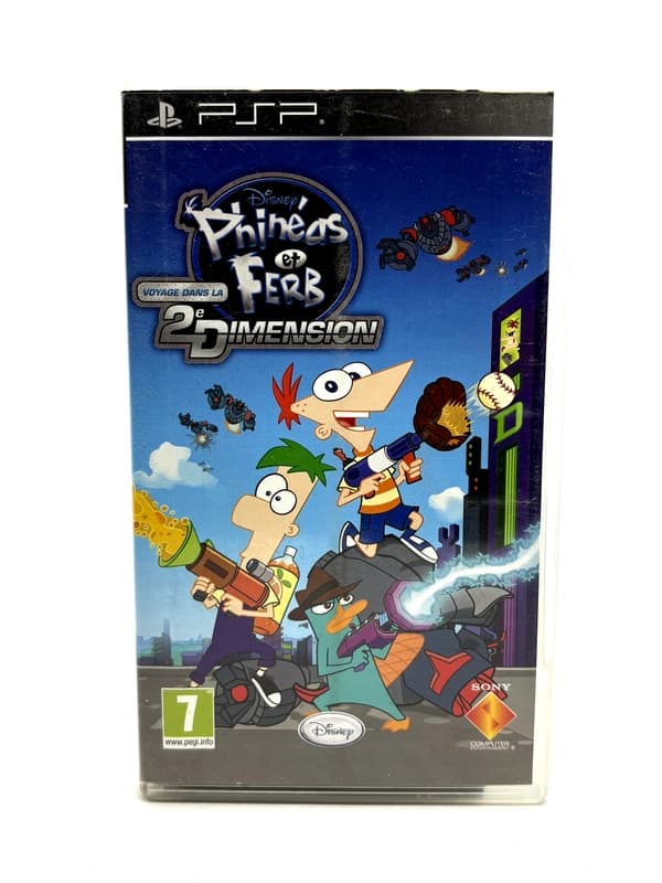 Phineas and Ferb: Across the 2nd Dimension PSP