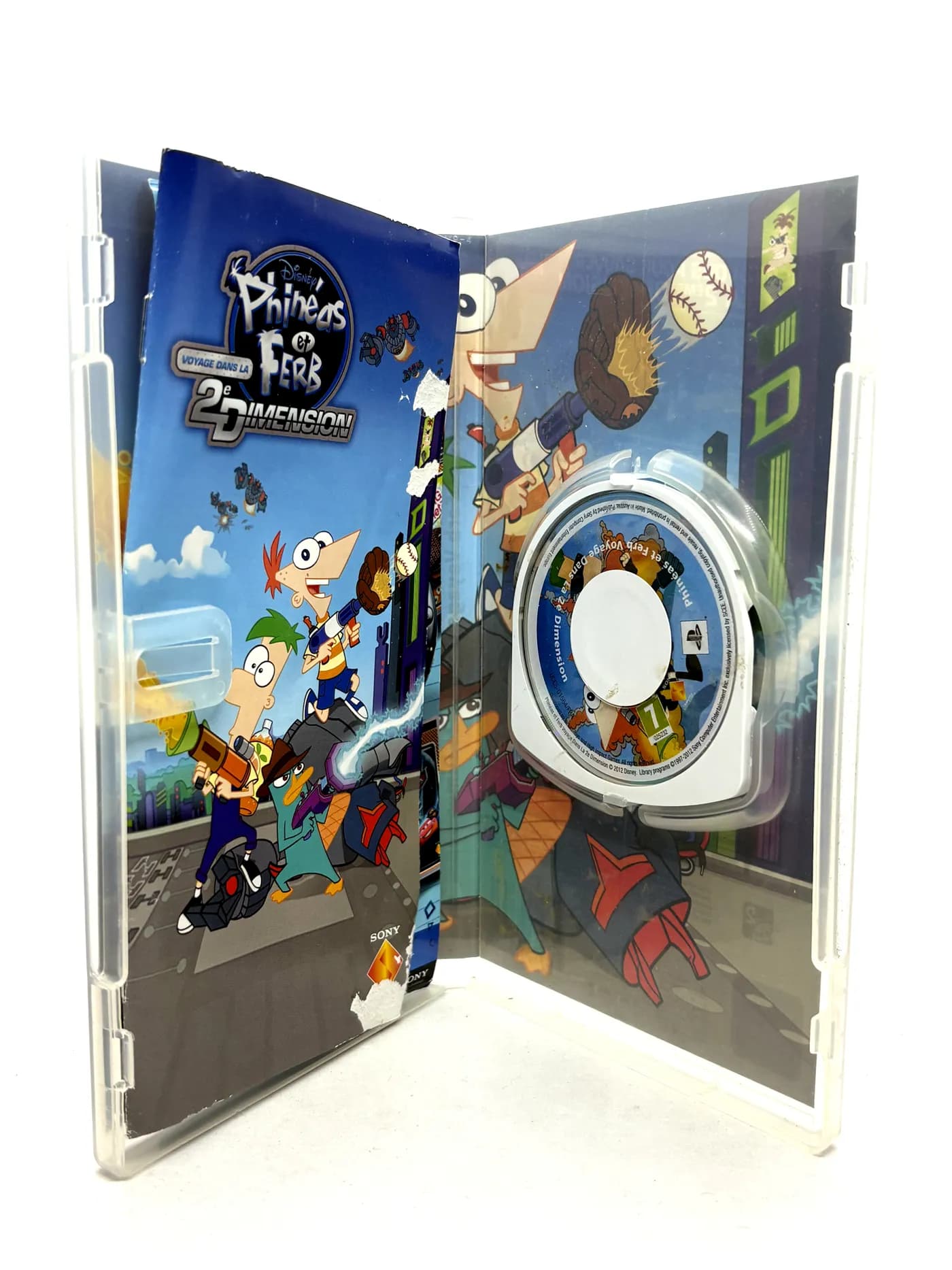 Phineas and Ferb: Across the 2nd Dimension PSP