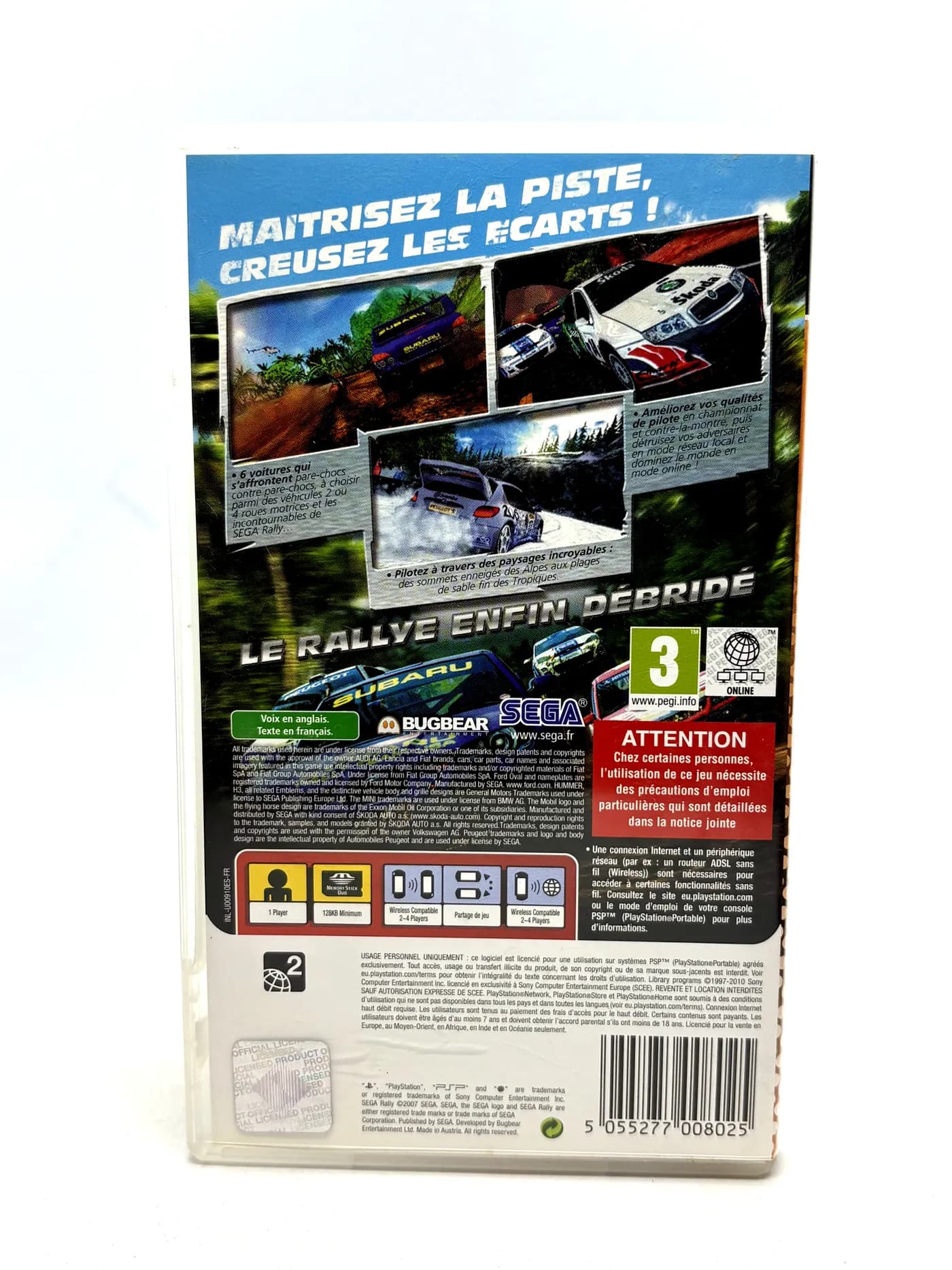 SEGA Rally PSP