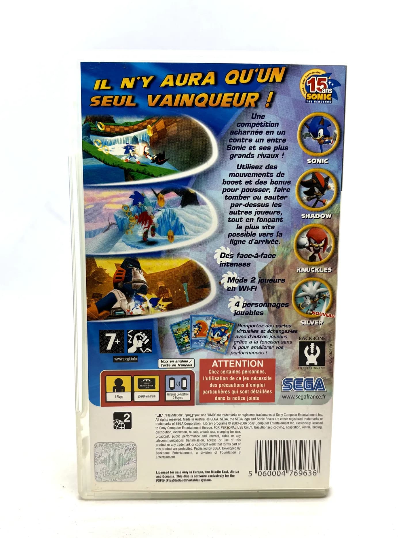 Sonic Rivals PSP