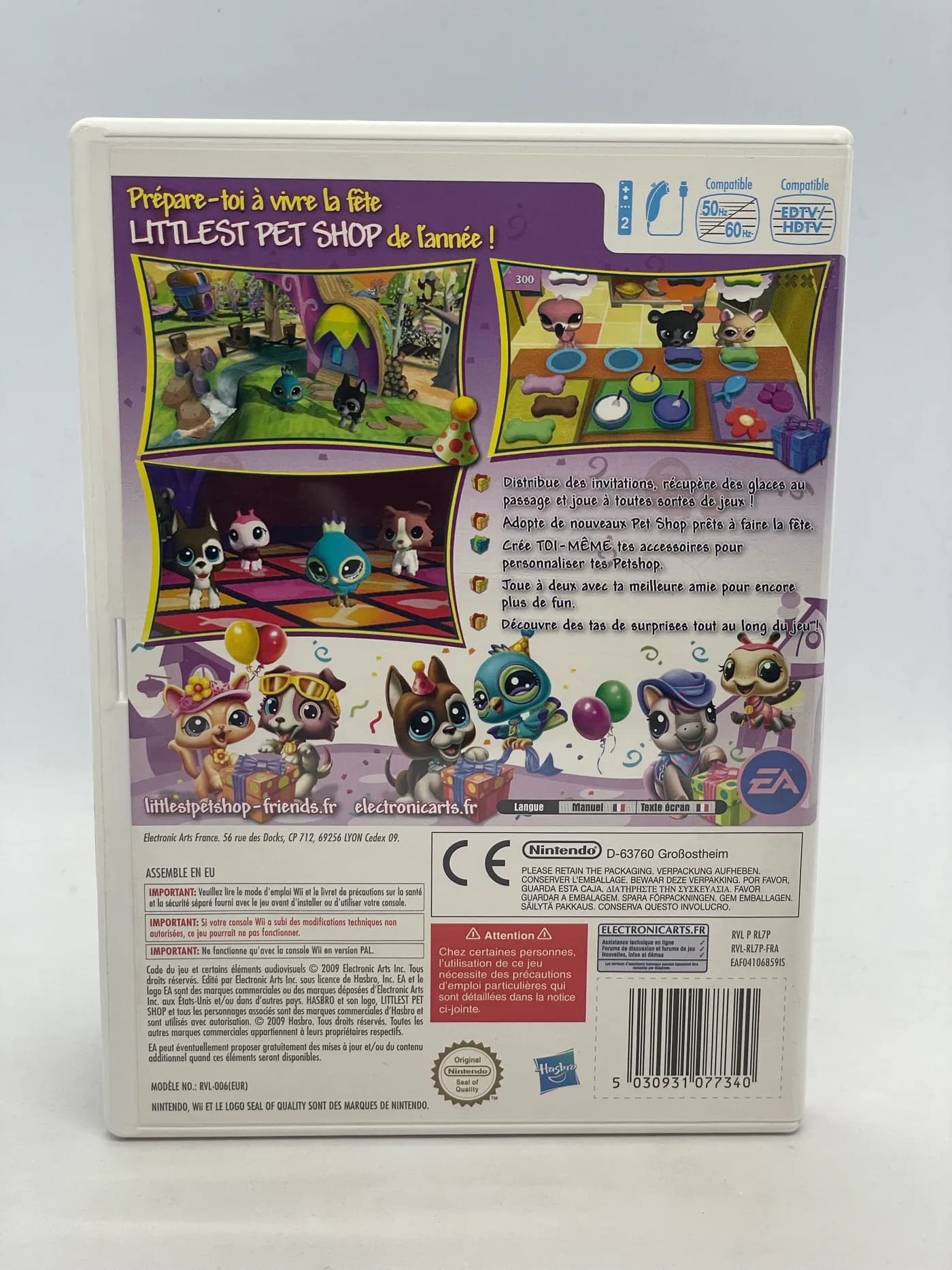 Littlest Pet Shop Friends Nintendo Wii