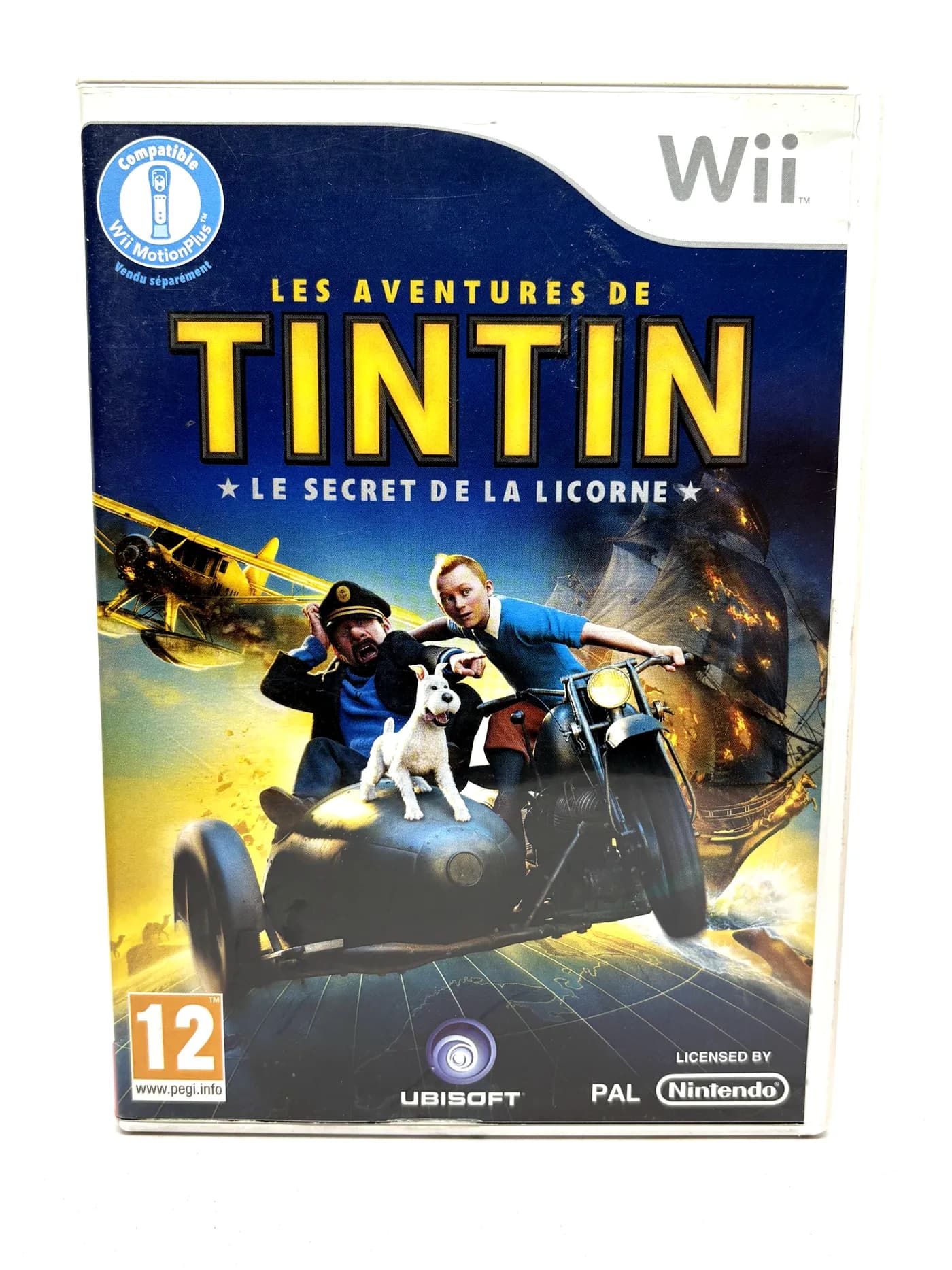 The Adventures of Tintin The Secret of the Unicorn Nintendo Wii