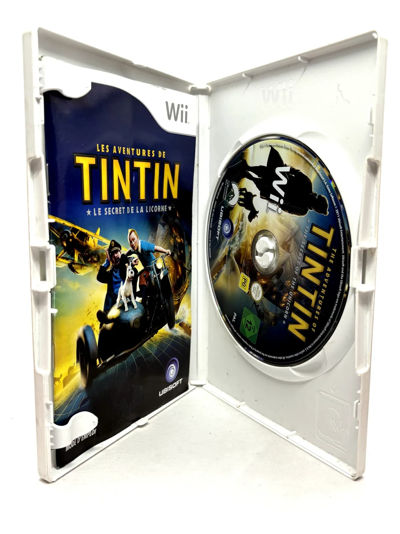 The Adventures of Tintin The Secret of the Unicorn Nintendo Wii