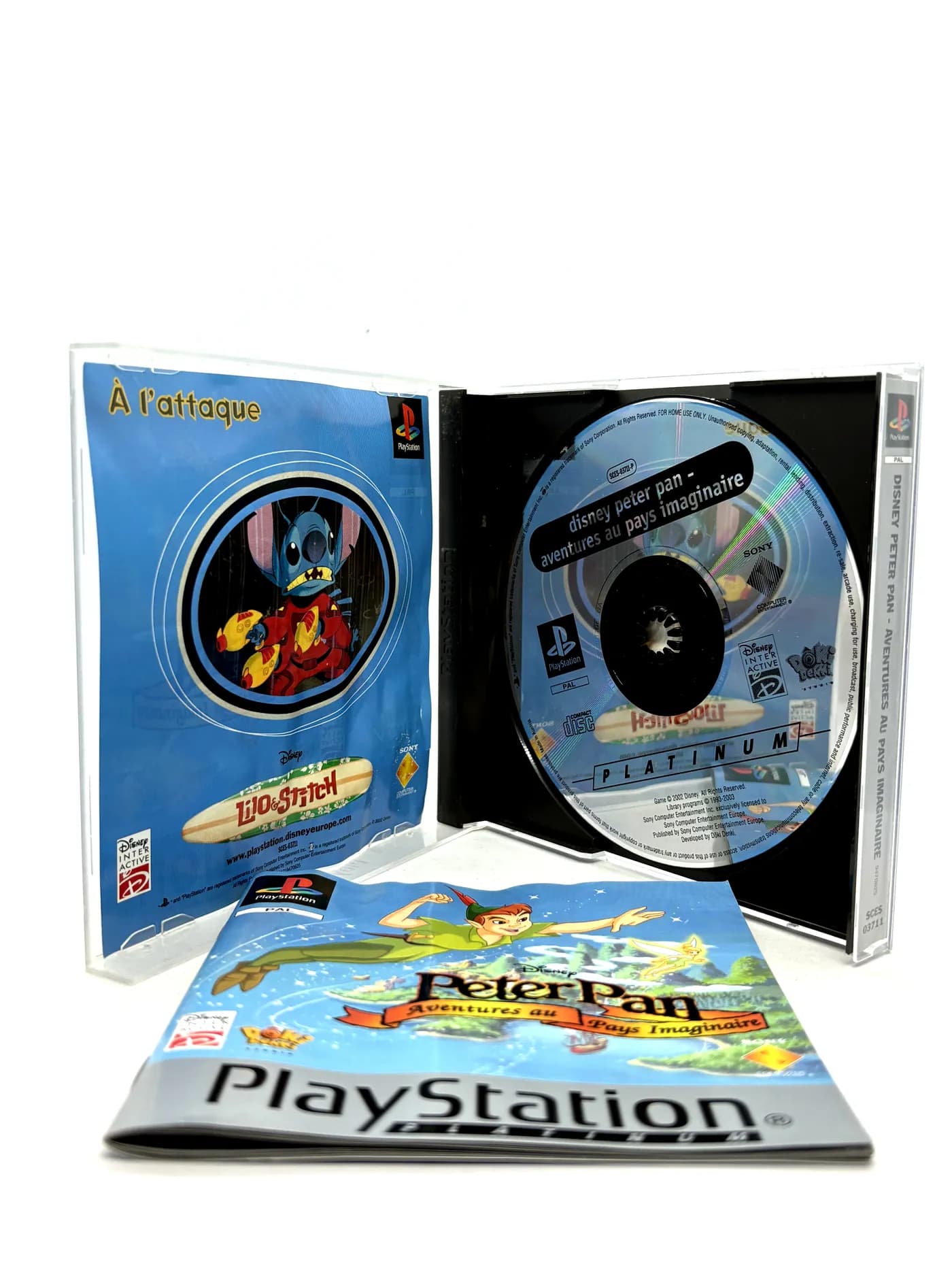 Peter Pan: Adventures in Never Land PS1 PSX (FR)