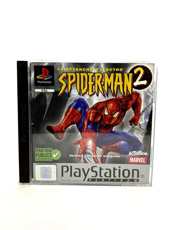 Spider-Man 2 Enter Electro PS1 PSX (FR)