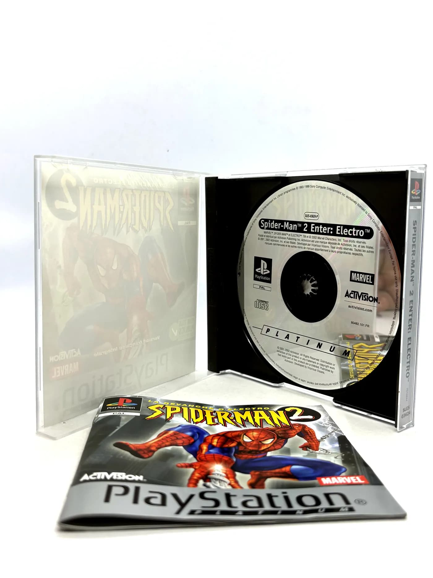 Spider-Man 2 Enter Electro PS1 PSX (FR)