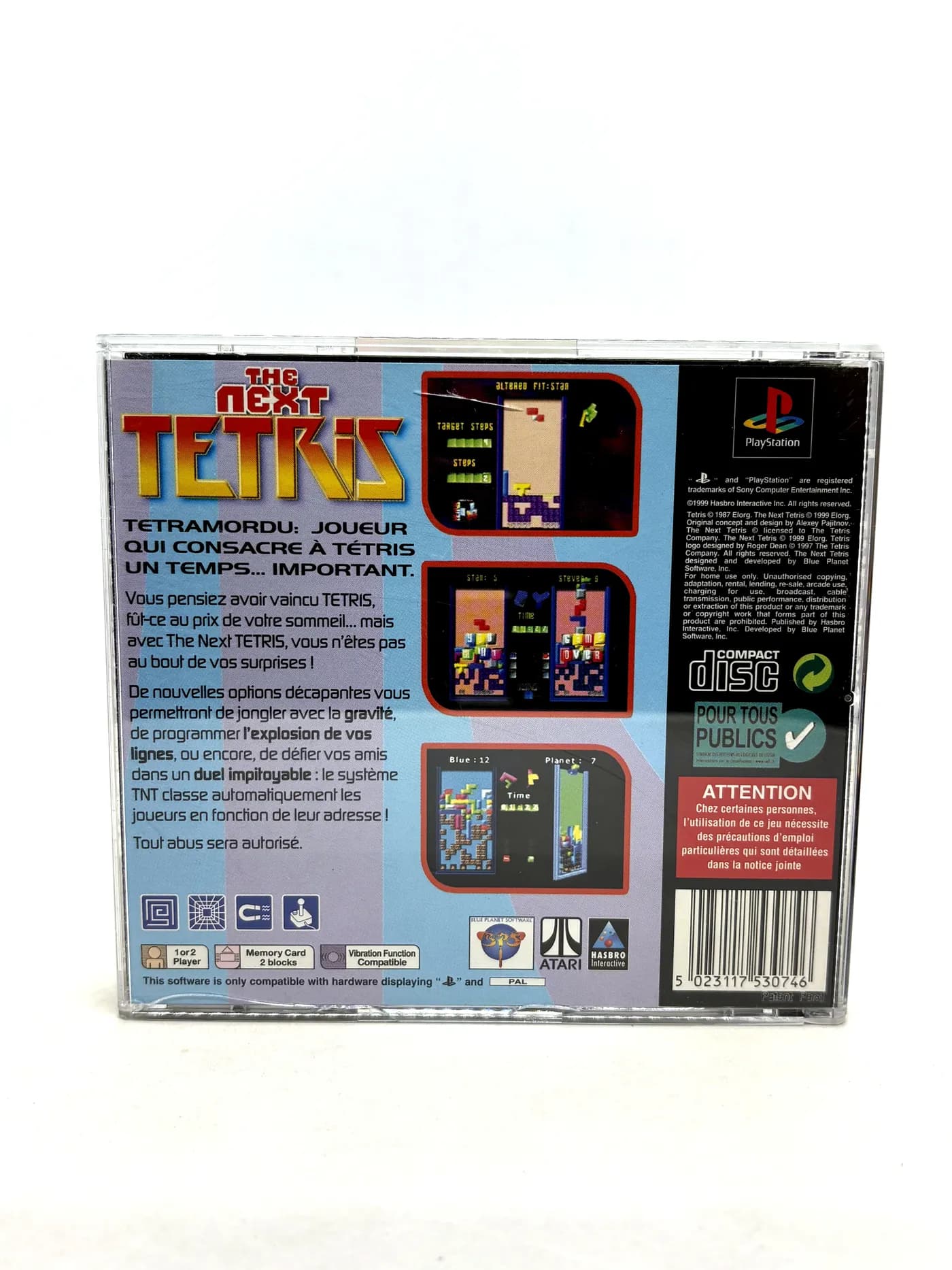 The Next Tetris PS1 PSX