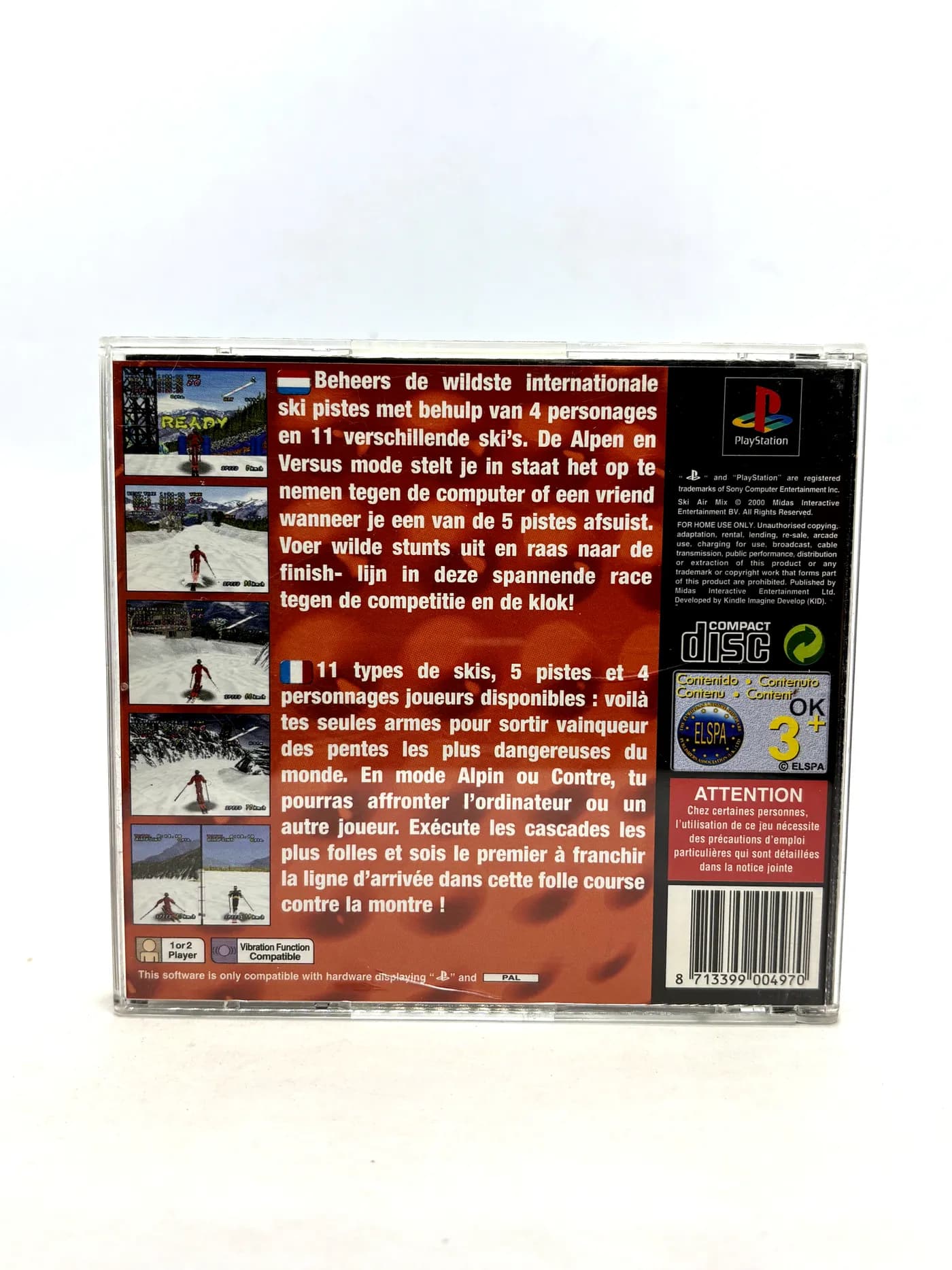 Ski Air Mix PS1 PSX