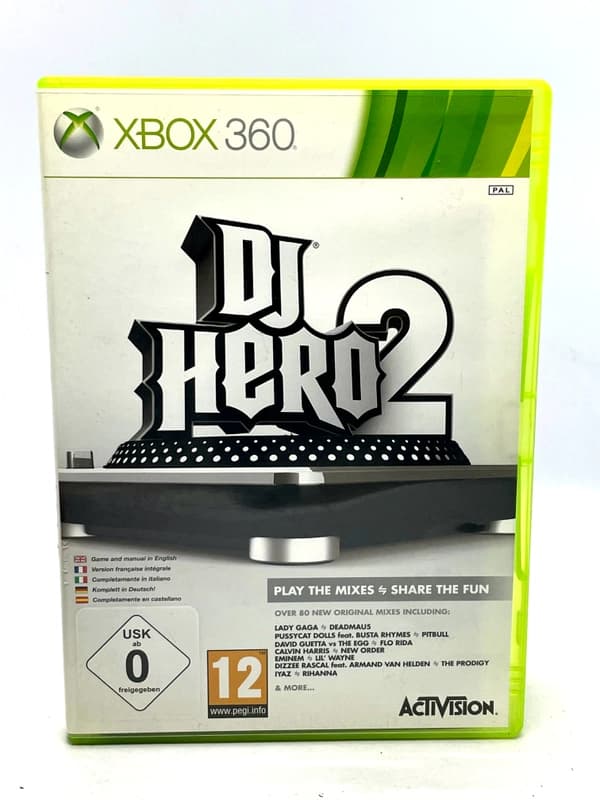 DJ Hero 2 Xbox 360