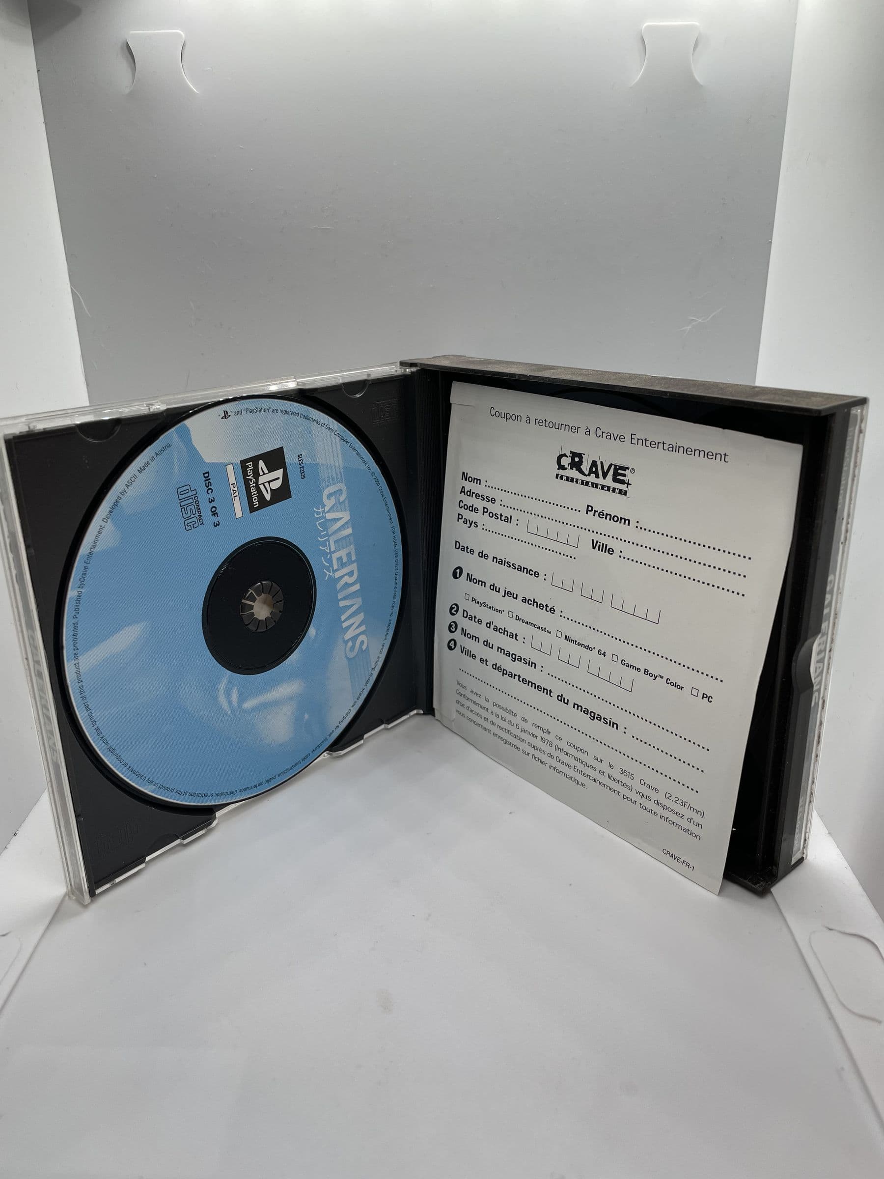 Galerians PS1 PSX (FR)