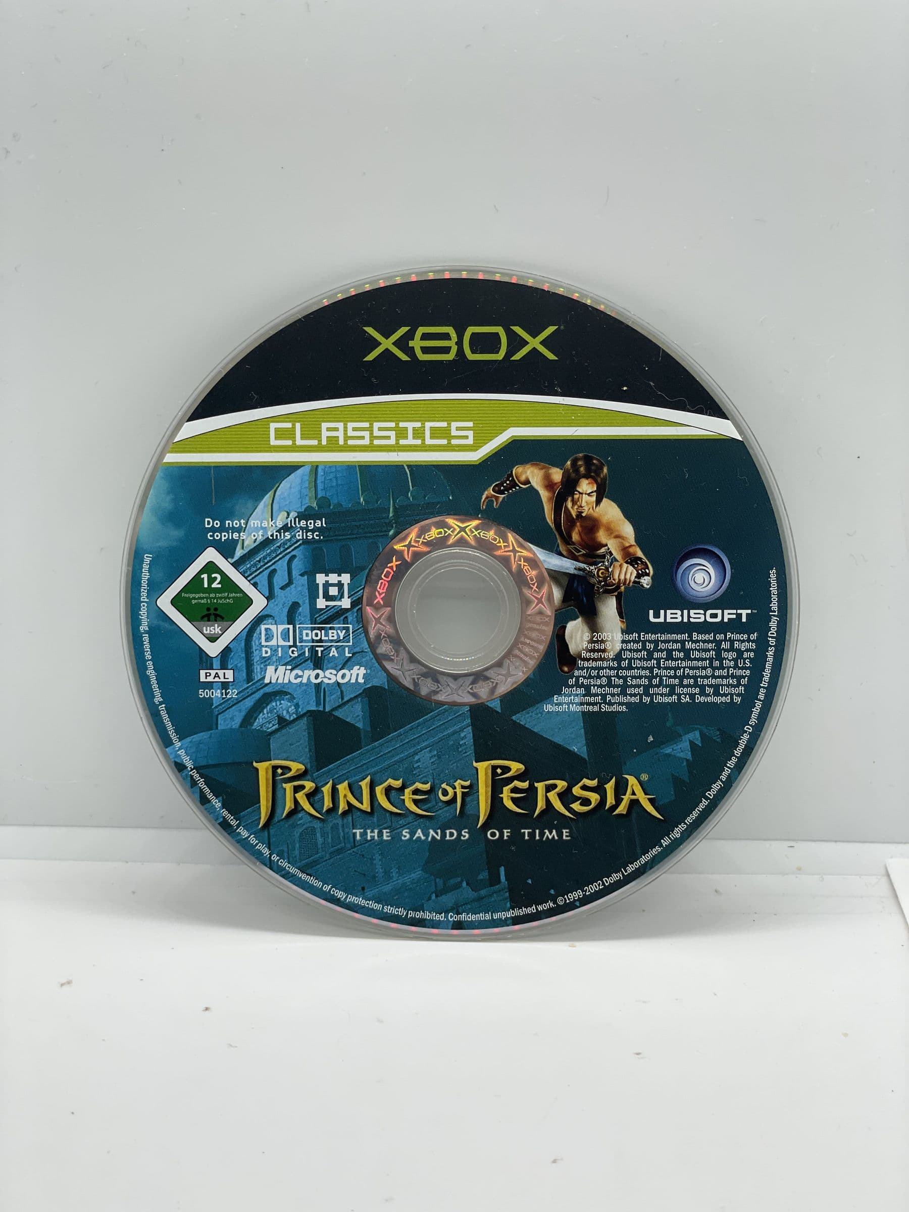 Prince of Persia The Sands of Time XBOX