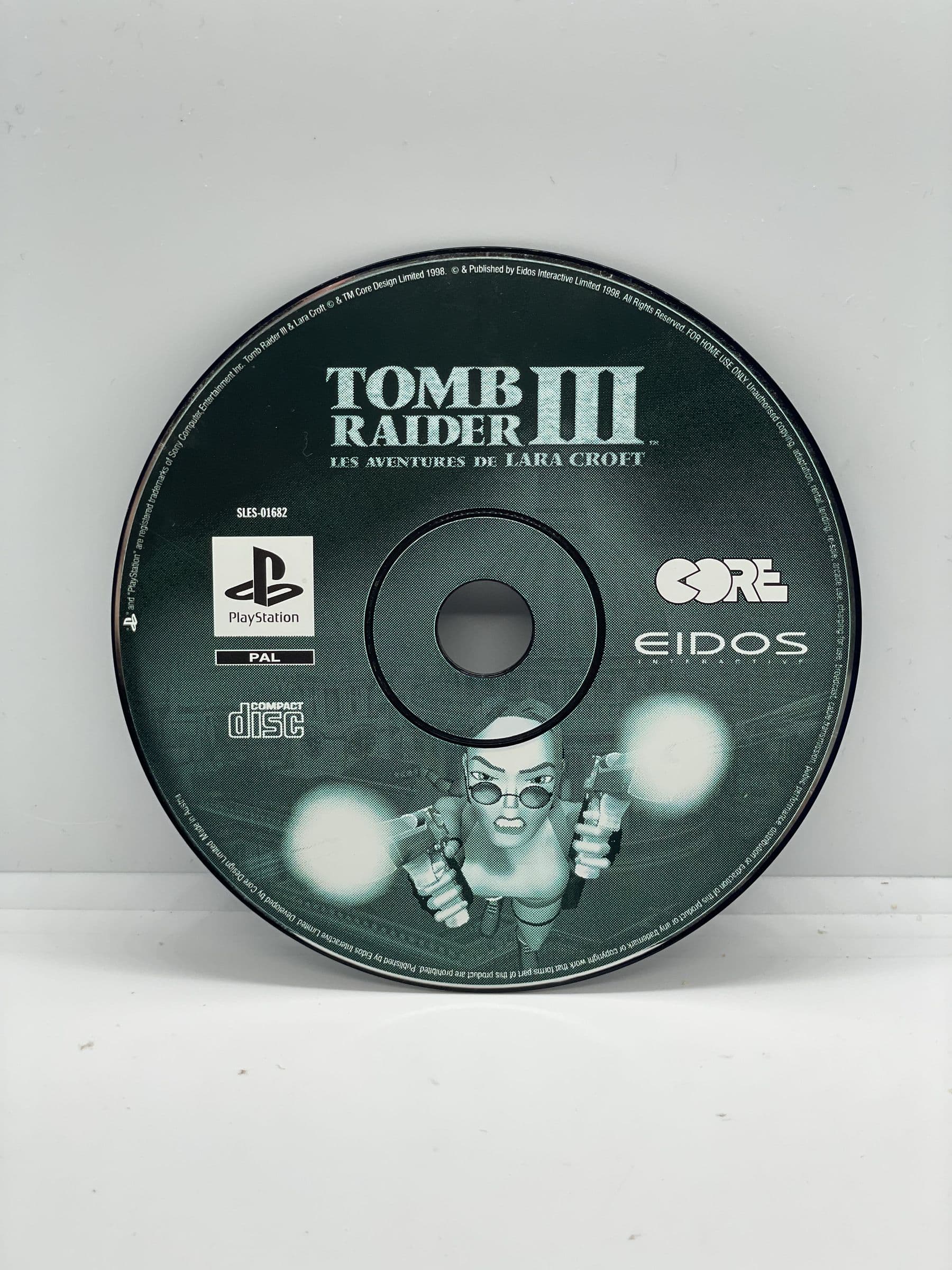 Tomb Raider III PS1 PSX (CD) (FR)